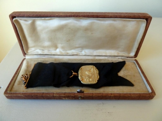 Medalla ganada por la conquista del Campeonato de Cataluña de 1916